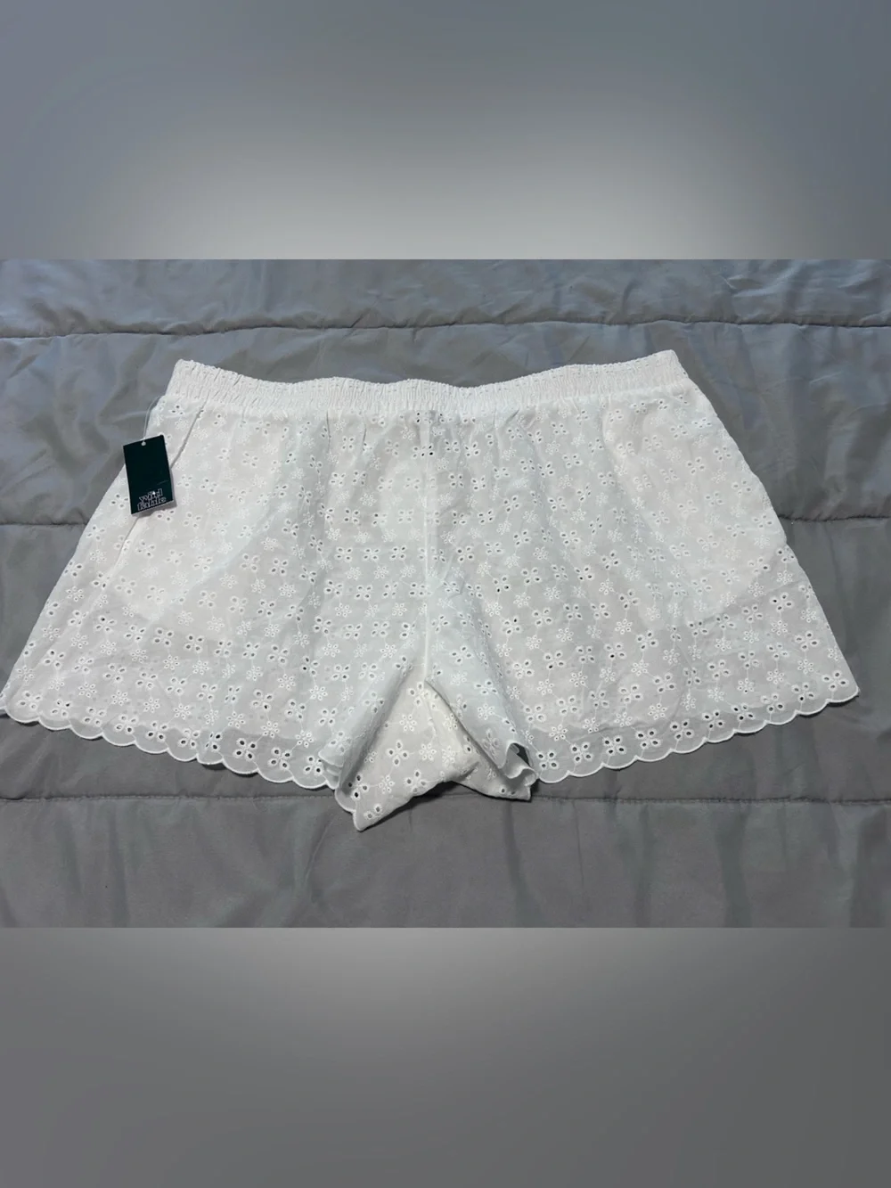 Wild Fable White Eyelet Lace Lounge Sleep Shorts Size XXL